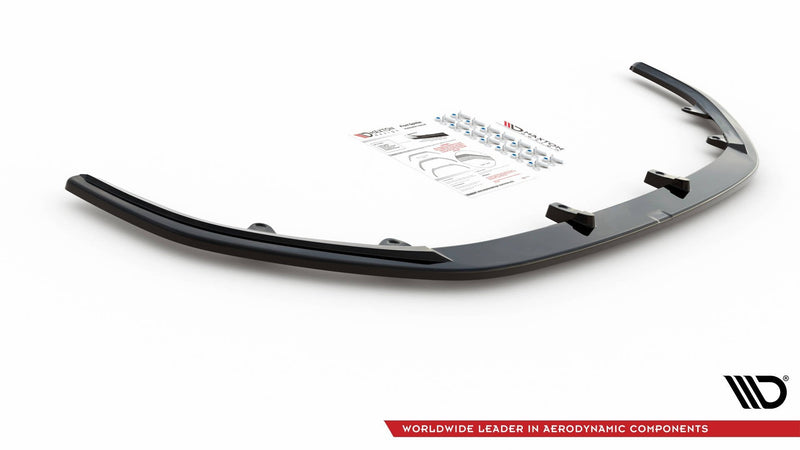 Maxton frontsplitter til Mazda CX-3 – blank sort – billede 3 af 4