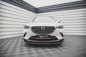 Maxton frontsplitter til Mazda CX-3 – blank sort – billede 2 af 4
