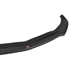 Maxton frontsplitter til Mercedes A W176 AMG Facelift – blank sort – billede 5 af 6
