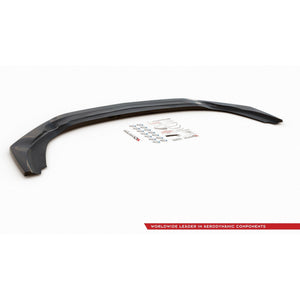 Maxton frontsplitter til Mercedes A35 AMG Aero W177 – blank sort – billede 6 af 6