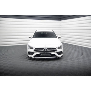 Maxton frontsplitter til Mercedes-Benz CLA A35 AMG / AMG-Line C118 – blank sort – billede 2 af 5