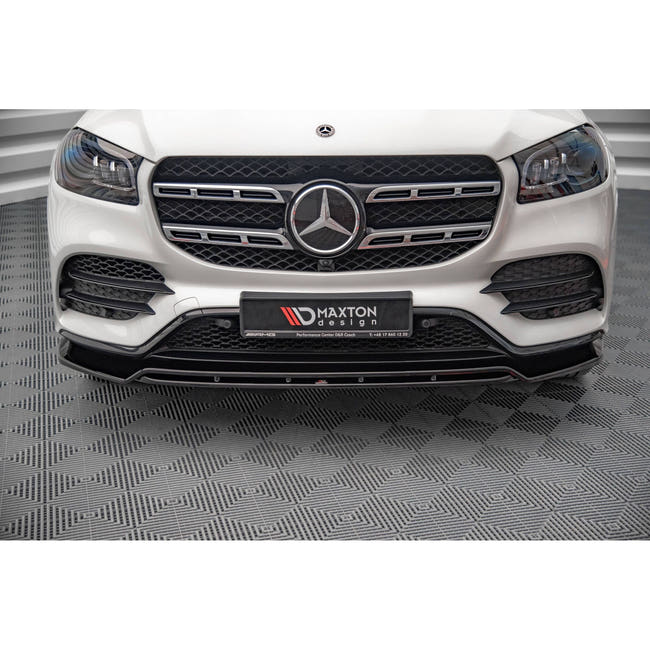 Maxton frontsplitter til Mercedes-Benz GLS AMG-Line X167 – blank sort – billede 2 af 5
