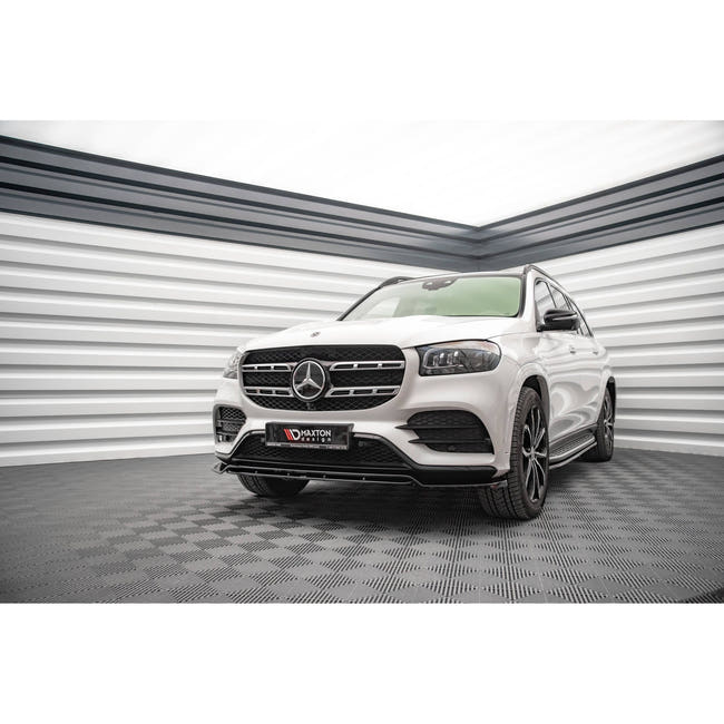 Maxton frontsplitter til Mercedes-Benz GLS AMG-Line X167 – blank sort – billede 1 af 5