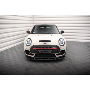 Maxton frontsplitter til Mini Cooper Clubman John Cooper Works F54 Facelift – blank sort – billede 2 af 6