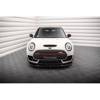 Maxton frontsplitter til Mini Cooper Clubman John Cooper Works F54 Facelift – blank sort – billede 2 af 6