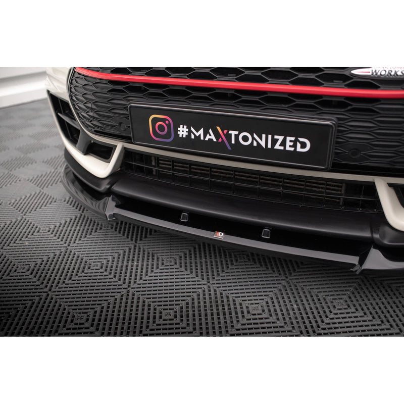 Maxton frontsplitter til Mini Cooper Clubman John Cooper Works F54 Facelift – blank sort – billede 3 af 6