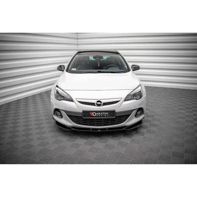 Maxton frontsplitter til Opel Astra GTC OPC-Line J – blank sort – billede 2 af 5