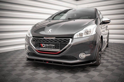 Maxton frontsplitter til Peugeot 208 GTi Mk1 – blank sort – billede 1 af 5