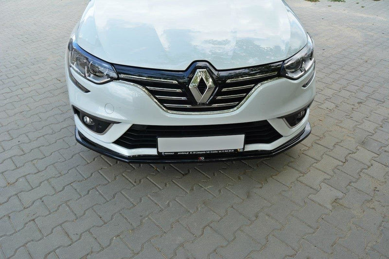 Maxton frontsplitter til Renault Megane Mk4 Hatchback – blank sort – billede 3 af 6
