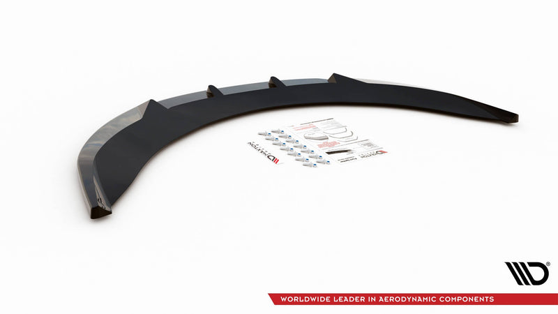 Maxton frontsplitter til Seat Exeo – blank sort – billede 5 af 5