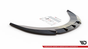 Maxton frontsplitter til Seat Exeo – blank sort – billede 4 af 5
