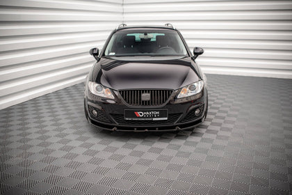 Maxton frontsplitter til Seat Exeo – blank sort – billede 2 af 5