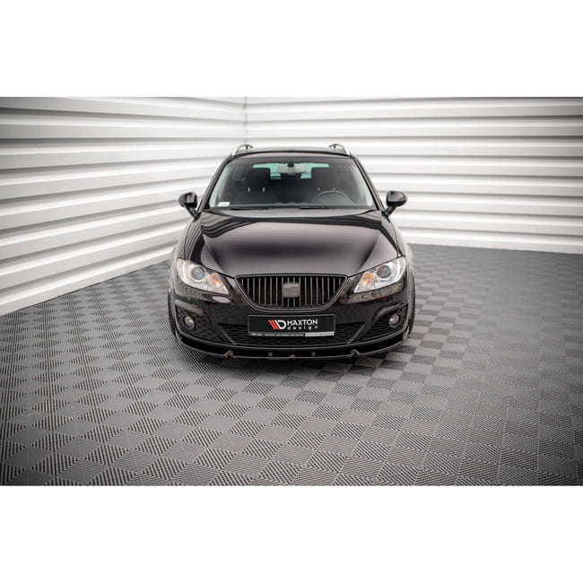 Maxton frontsplitter til Seat Exeo – blank sort – billede 2 af 5