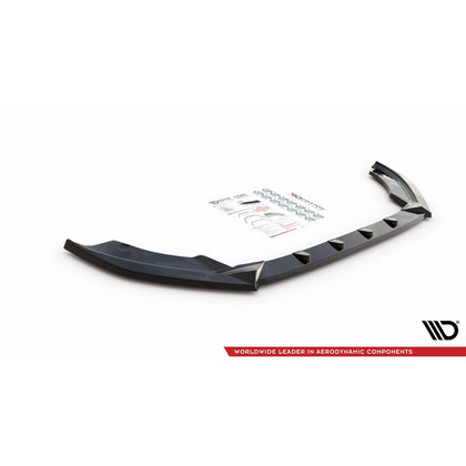 Maxton frontsplitter til Seat Ibiza FR/ Standard Mk5 – blank sort – billede 3 af 4