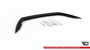Maxton frontsplitter til Skoda Octavia RS Mk3 Facelift – blank sort – billede 5 af 5
