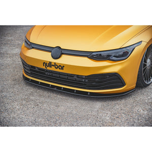 Maxton frontsplitter til Volkswagen Golf Mk8 – blank sort – billede 2 af 6