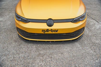Maxton frontsplitter til Volkswagen Golf Mk8 – blank sort – billede 3 af 6
