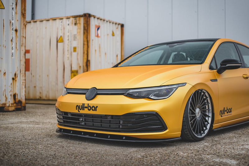 Maxton frontsplitter til Volkswagen Golf Mk8 – blank sort – billede 1 af 6