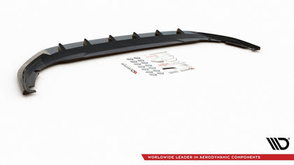 Maxton frontsplitter til Volkswagen Golf Mk8 – blank sort – billede 5 af 6