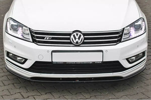 Maxton frontsplitter til Volkswagen Passat R-Line B7 – blank sort – billede 2 af 5