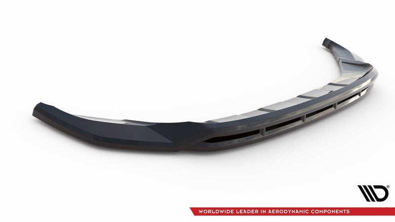 Maxton frontsplitter til Volkswagen T-Roc R / R-Line Mk1 Facelift – blank sort – billede 4 af 6