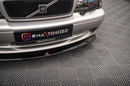 Maxton frontsplitter til Volvo C70 Mk1 – blank sort – billede 3 af 5