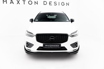 Maxton frontsplitter til Volvo XC60 Mk2 R-Design – blank sort – billede 2 af 5