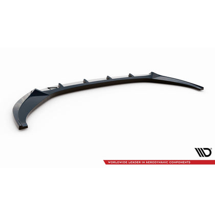 Maxton frontsplitter til Audi A6 C8 – blank sort – billede 5 af 5