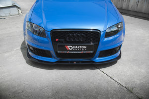 Maxton frontsplitter til Audi RS4 B7 – blank sort – billede 2 af 5