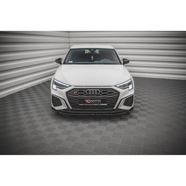 Maxton frontsplitter til Audi S3 / A3 S-Line 8Y – blank sort – billede 2 af 5