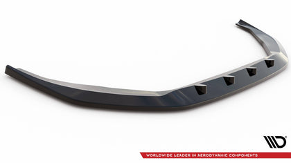 Maxton frontsplitter til Audi S8 / A8 S-Line D5 – blank sort – billede 4 af 6