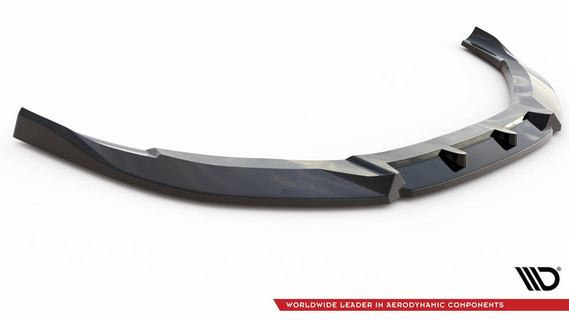 Maxton frontsplitter til Audi S8 D4 – blank sort – billede 4 af 5