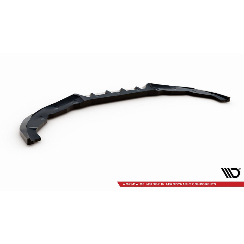 Maxton frontsplitter til BMW 2 Coupe M-Pack / M240i G42 – blank sort – billede 5 af 6