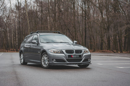 Maxton frontsplitter til BMW 3 E90/E91 Facelift – blank sort – billede 6 af 8