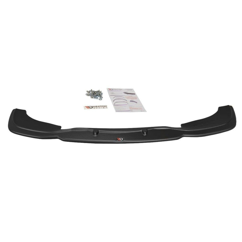 Maxton frontsplitter til BMW M3 E46 Coupe – blank sort – billede 1 af 4