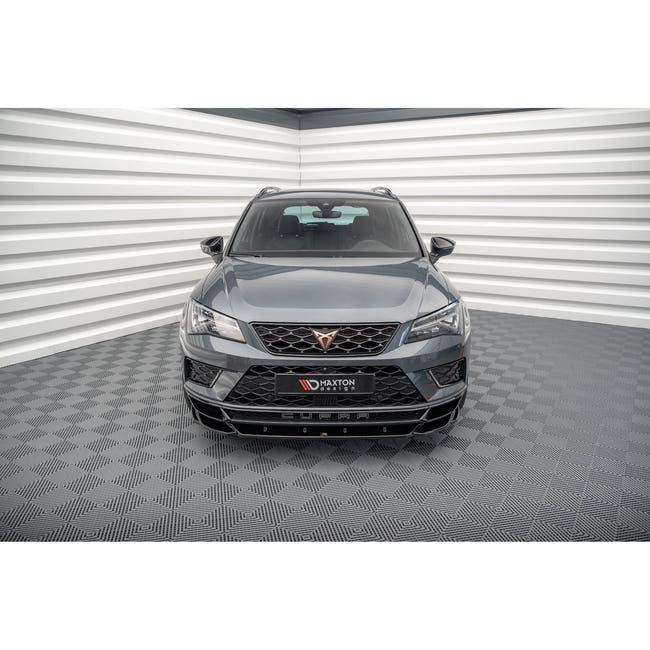 Maxton frontsplitter til Cupra Ateca Mk1 – blank sort – billede 2 af 7