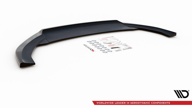 Maxton frontsplitter til Cupra Leon Mk1 – blank sort – billede 4 af 4