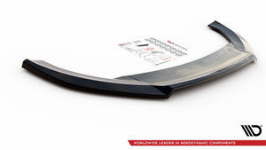 Maxton frontsplitter til Cupra Leon Mk1 – blank sort – billede 3 af 4
