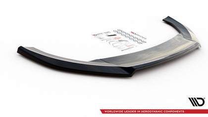 Maxton frontsplitter til Cupra Leon Mk1 – blank sort – billede 3 af 4