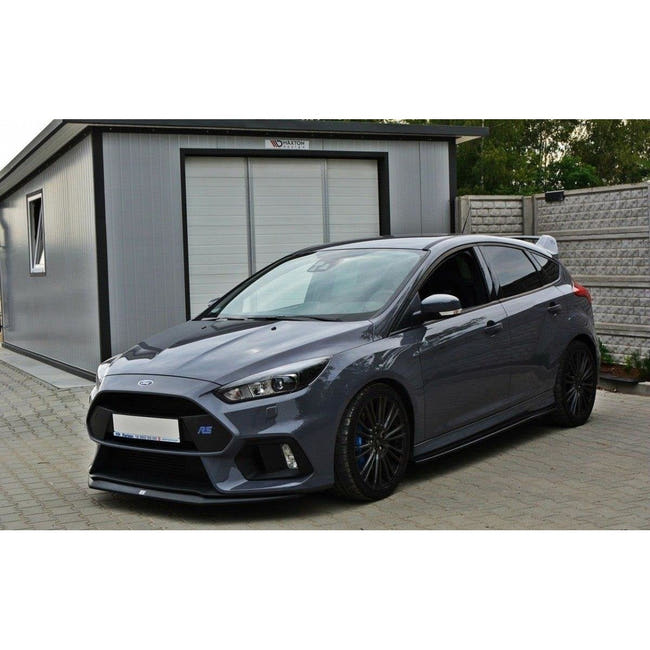Maxton frontsplitter til Ford Focus RS Mk3 – blank sort – billede 1 af 6
