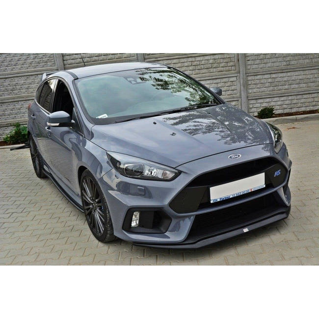 Maxton frontsplitter til Ford Focus RS Mk3 – blank sort – billede 2 af 6