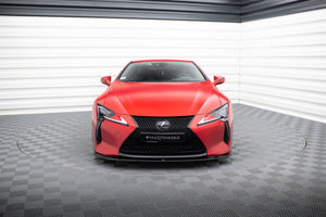 Maxton frontsplitter til Lexus LC 500 – blank sort – billede 2 af 5