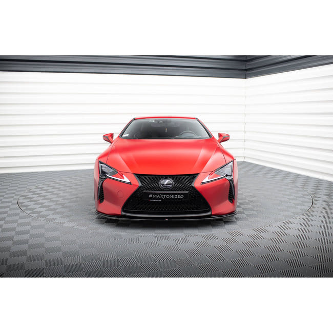 Maxton frontsplitter til Lexus LC 500 – blank sort – billede 2 af 5