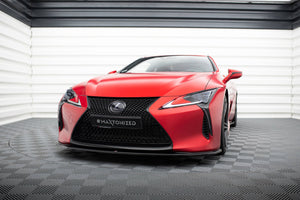 Maxton frontsplitter til Lexus LC 500 – blank sort – billede 1 af 5