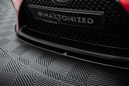 Maxton frontsplitter til Lexus LC 500 – blank sort – billede 3 af 5