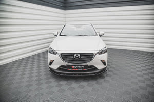 Maxton frontsplitter til Mazda CX-3 – blank sort – billede 2 af 4