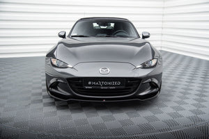 Maxton frontsplitter til Mazda MX-5 ND (Mk4) – blank sort – billede 3 af 5