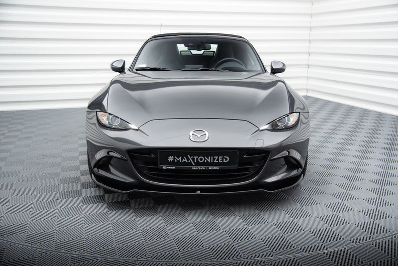 Maxton frontsplitter til Mazda MX-5 ND (Mk4) – blank sort – billede 3 af 5