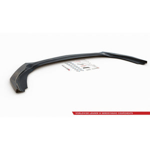 Maxton frontsplitter til Mercedes A35 AMG Aero W177 – blank sort – billede 6 af 6