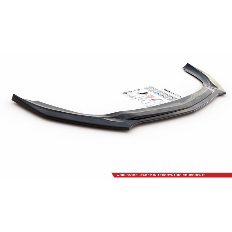 Maxton frontsplitter til Mercedes A35 AMG Aero W177 – blank sort – billede 5 af 6